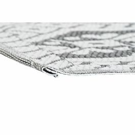 Alfombra DKD Home Decor Blanco Negro 210 x 1 x 150 cm (2 Unidades) Alfombra DKD Home Decor Blanco Negro 210 x 1 x 150 cm (2 Unidades)