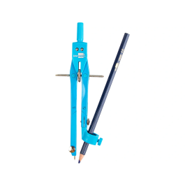 Liderpapel Compás Micrométrico con Adaptador, Articulado, Minos 2mm, Colores Surtidos, Longitud 17cm