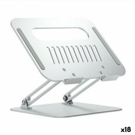 Soporte para Portátil Aisens XL Aluminio Plateado 18 Unidades