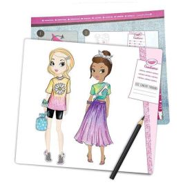 Crayola Súper Álbum I Love Fashion Creations: ¡Crea tu propia colección de moda! Incluye pegatinas. Ideal para 6 a 99 años.