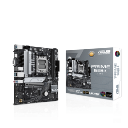 ASUS Placa Base PRIME B650M-K, AMD B650 Chipset, Zócalo AM5, Micro ATX, Referencia 90MB1F60-M0EAY0