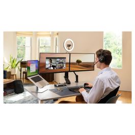 Kensington Auriculares Gaming H3000 PROVC, Diadema Bluetooth 5.2, Negro, 60h Batería, Cancelación Ruido, Micrófono Boom, USB-C, Para PC, PS, Xbox, Android, iOS