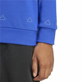 Sudadera sin Capucha Hombre Adidas Mngrm Azul