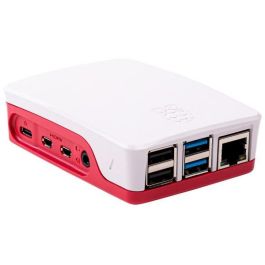 Raspberry Pi Carcasa Original para Raspberry Pi 4B, Color Frambuesa/Blanco Precio: 22.58999941. SKU: B133FMP4A7