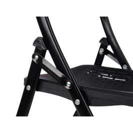 Silla Plegable Negra Giftdecor 108X13CM (4 Unidades) Silla Plegable Negra Giftdecor 108X13CM (4 Unidades)