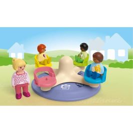Playmobil Carrusel de Figuras Junior para Bebés y Niños. Incluye 1 figura Junior y 2 infantiles. Edad +1 año. Playmobil Carrusel de Figuras Junior para Bebés y Niños. Incluye 1 figura Junior y 2 infantiles. Edad +1 año.