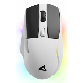 Sharkoon SGM50W Ratón Gaming Óptico Inalámbrico/Cable Dual Mode 6400 DPI. Iluminación RGB, Base de Carga, Batería 70h, Mano Derecha. Precio: 39.69000013. SKU: B14BDCJKKF