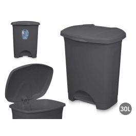 Papelera de Pedal 30L Antracita, Plástico - Arte Regal 39x47x32 cm (4 Unidades) Precio: 52.5000003. SKU: B12WNETCR8