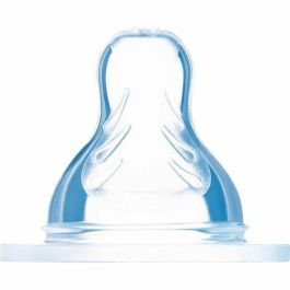 MAM Tetina Anatómica de Silicona para Biberón - Flujo Lento 1 - Imita Succión Materna - Juego de 2 Transparente Precio: 22.49999961. SKU: S7101774