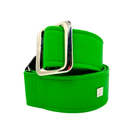 GETM Correa Guitarra Bajo Fly Green Ajustable Hasta 165 cm Polipiel Nailon Piel Color Verde