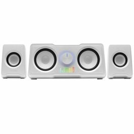 Mars Gaming MS22W Altavoces 2.2 de 35W con Subwoofer Dual, Procesador DSP y Flujo RGB - Sonido Potente y Conexión Jack Universal Blancos Precio: 20.50000029. SKU: B1CCGPNLTT