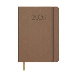Agenda Anual (2026) Dohe Manhattan Cosida Tapa Extra Polipiel Con Goma 140X200 D/P Camel Precio: 16.50000044. SKU: B12RN7SMGX