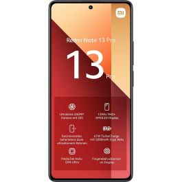 Smartphone Xiaomi Redmi Note 13 Pro 6,67" 8 GB RAM 256 GB Negro
