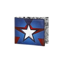 Billetero de Hombre Courage Marvel Capitán América Azul Precio: 18.49999976. SKU: B1AG2PHQXK