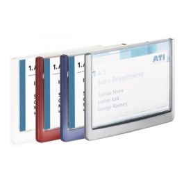 Durable Identificador para Puertas Click Sign 4861-37 149x105,5mm Gris