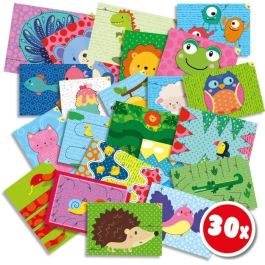 SES Creative Aprendo a cortar paso a paso - Kit educativo de corte para niños con tijeras de seguridad y tijeras zigzag SES Creative Aprendo a cortar paso a paso - Kit educativo de corte para niños con tijeras de seguridad y tijeras zigzag