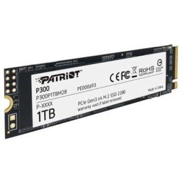 Patriot P300 SSD M.2 NVMe 1 TB PCIe 3.0 x4 (2280) 2100MB/s Lectura