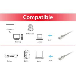 Equip Cable Red RJ45 Cat6 0.25m S/FTP 1000Mbit/s 605503
