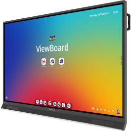 ViewSonic IFP8653 Pantalla Interactiva 86" 4K UHD 3840x2160 40 Puntos Táctiles Android 14 Octa-Core 8GB RAM 128GB Almacenamiento Negro