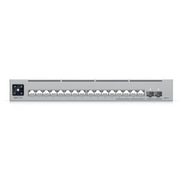 Ubiquiti Switch Layer 3 de 16 Puertos con 4x 2.5 GbE, 12x GbE, 2x 10G SFP+, Etherlighting™ y 50W