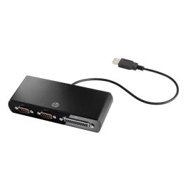 HP Adaptador de Puerto Serie USB a Serial para PC, Conecta Periféricos Seriales y Paralelos mediante USB 2.0/3.0