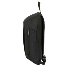 Mini Mochila Safta Con Cremallera Vertical Kappa Dark 390x220x100 mm Mini Mochila Safta Con Cremallera Vertical Kappa Dark 390x220x100 mm