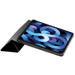 dbramante1928 Risskov Funda Folio Piel para iPad Air 10.9"/Pro 11" - Negra, Ultra Fina, Soporte Múltiple, Cierre Magnético
