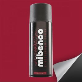Mibenco Spray Goma Liquida 400 mL Rojo Rubi Mate MIB71423003
