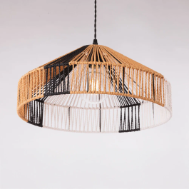 Lámpara Colgante Krefeld Cuerda Natural SKD-P80037 para Salón, Comedor, Restaurante Precio: 40.98999993. SKU: B1E9ZG4CQW