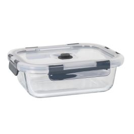 Fiambrera rectangular con tapa Quttin 18.4 x 14 cm (6 Unidades) Fiambrera rectangular con tapa Quttin 18.4 x 14 cm (6 Unidades)