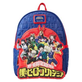 Loungefly Mini Mochila My Hero Academia Group Debossed Logo Piel Vegana 22.5x26.2x11.2cm Precio: 47.88999952. SKU: B1KB24K5NG