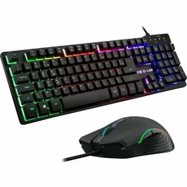 The G-Lab Combo KRYPTON Teclado y Mouse Gaming Retro con Cable Iluminación RGB AZERTY Anti-Ghosting 3200 dpi PC Gamer PS4 Xbox One Mac Precio: 45.50000026. SKU: B13MCEPM3G