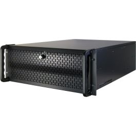 Inter-Tech 4U-4129L Rack Servidor 19" 4U Metálico Plata compatible ATX EATX Micro ATX
