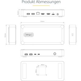 Dockstation Startech 155UE-USB4-DOCK