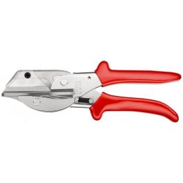 Knipex 94 35 215 Tijera de Inglete / Cizalla Cortacables Manual 215 mm con Mango Rojo