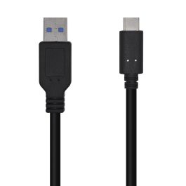 Aisens Cable USB 3.1 GEN2 10Gbps 3A Tipo USB-C-M a A-M Negro 1.5M Precio: 3.58999982. SKU: S5622008