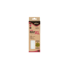 Plico Barra Termofusible Cola Maxi XL Reciclada Translucida 11,5 mm x 200 mm Blister 12 Unidades para Pistola