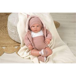 Muñeca elegance 54 cm anuk rosa (muñeco de peso) Muñeca elegance 54 cm anuk rosa (muñeco de peso)