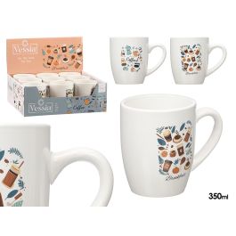 Vessia Taza Porcelana Breakfast Surtidos 350 ml, 12.4x10x8.3 cm (Set de 27) Precio: 39.49999988. SKU: B18ML85CEJ