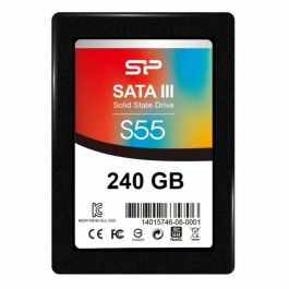 Silicon Power SP240GBSS3S55S25 Disco Duro Interno SSD Slim S55 240GB 2.5" 7mm SATA3 hasta 550MB/s Lectura Precio: 27.69000058. SKU: B1H3EAGZGR