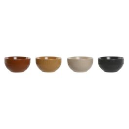 Bol Scandi DKD Home Decor Beige Mostaza 14 x 7.5 x 14 cm (4 Unidades) Precio: 14.49999991. SKU: B12K5J78HC