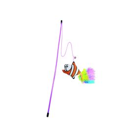 Gloria Caña Guppy Tropical Juguete Para Gatos con Plumas para Estimular Caza y Juego Divertido Precio: 3.50000002. SKU: S6102488