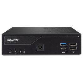 Shuttle DH610 Mini PC Barebone XPC slim Negro