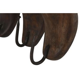 DKD Home Decor Perchero Pared Item Home 2 Unidades 41 x 10 x 30 cm