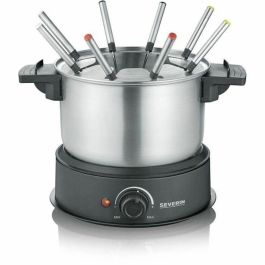 SEVERIN FO2473 Fondue eléctrica 8 personas con olla extraíble de acero inoxidable, Incluye: Protector contra salpicaduras y 8 tenedores Precio: 64.49999985. SKU: S7113528