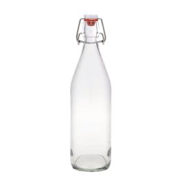 Botella de Cristal La Mediterránea Vidrio 1 L (12 Unidades) Botella de Cristal La Mediterránea Vidrio 1 L (12 Unidades)