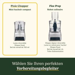 Cuisinart CUI3030050197730 Picadora Eléctrica Pixie Chopper CCH32E 250W 0.7L Gris
