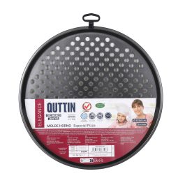 Molde para pizza Quttin 33.5x1 cm color gris oscuro (12 Unidades) Molde para pizza Quttin 33.5x1 cm color gris oscuro (12 Unidades)