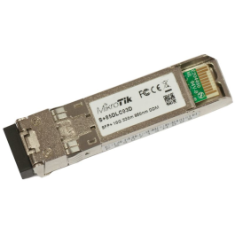 Mikrotik S+85DLC03D Módulo Transceptor SFP+ Fibra Óptica 10 Gigabit 850 nm Precio: 55.50000049. SKU: B14PYDJ6PS
