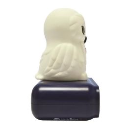 Lexibook LEX3380743111261 Reloj Despertador Digital Hedwig, Luz Nocturna y Sonido 3D Infantil